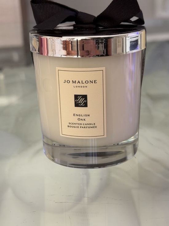 Jo Malone Other - Jo Malone English Oak Candle in Cream Glass with Silver Lid